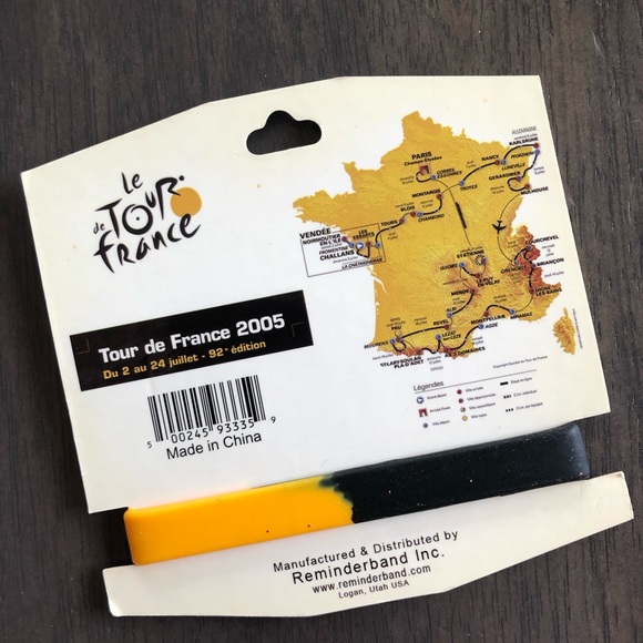 Tour de France Wrist Band - Picture 2 of 5